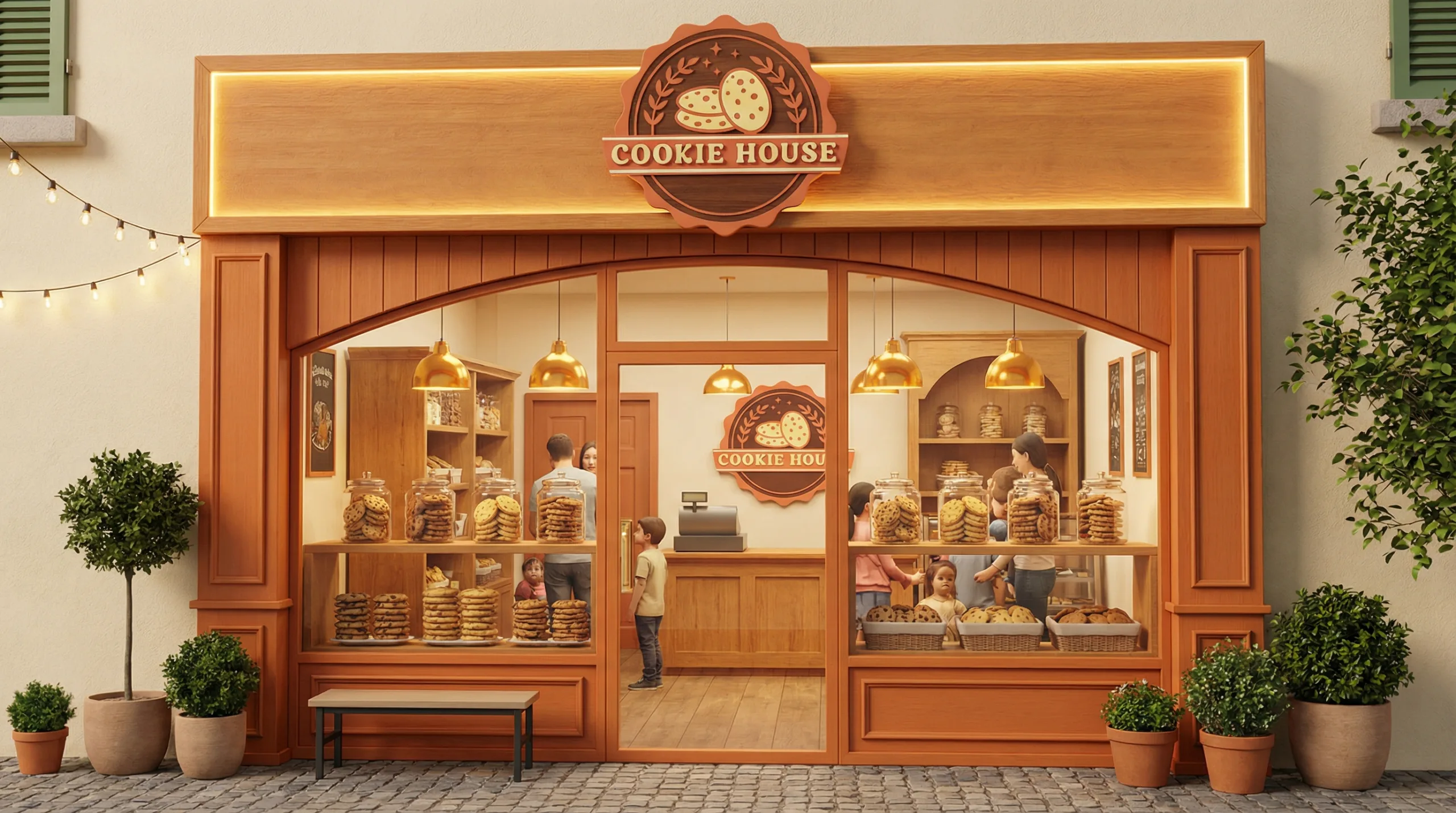 cookie house cửa hàng