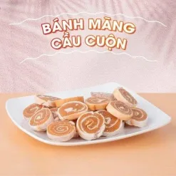 Bánh mãng cầu cuộn Hồng Lam