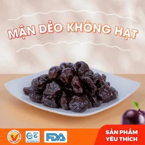 Mận dẻo không hạt Hồng Lam