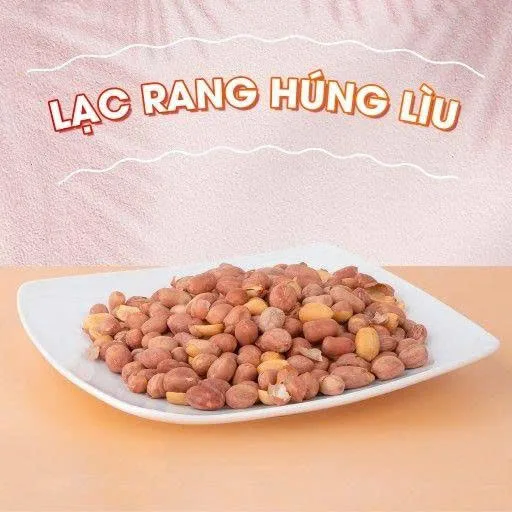 Lạc rang húng lìu Hồng Lam