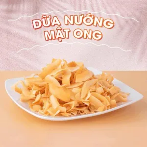 Dừa nướng mật ong Bon Bon Hồng Lam