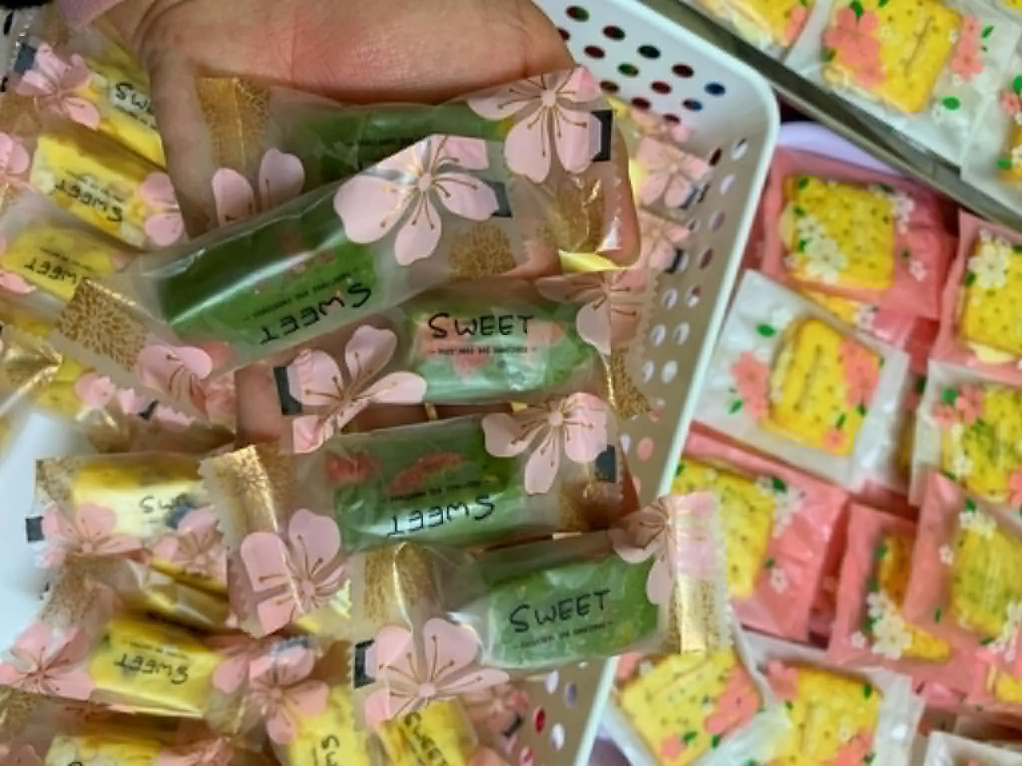 Kẹo nougat vị matcha dâu - Ảnh 2