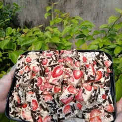 Kẹo nougat vị Oreo dâu
